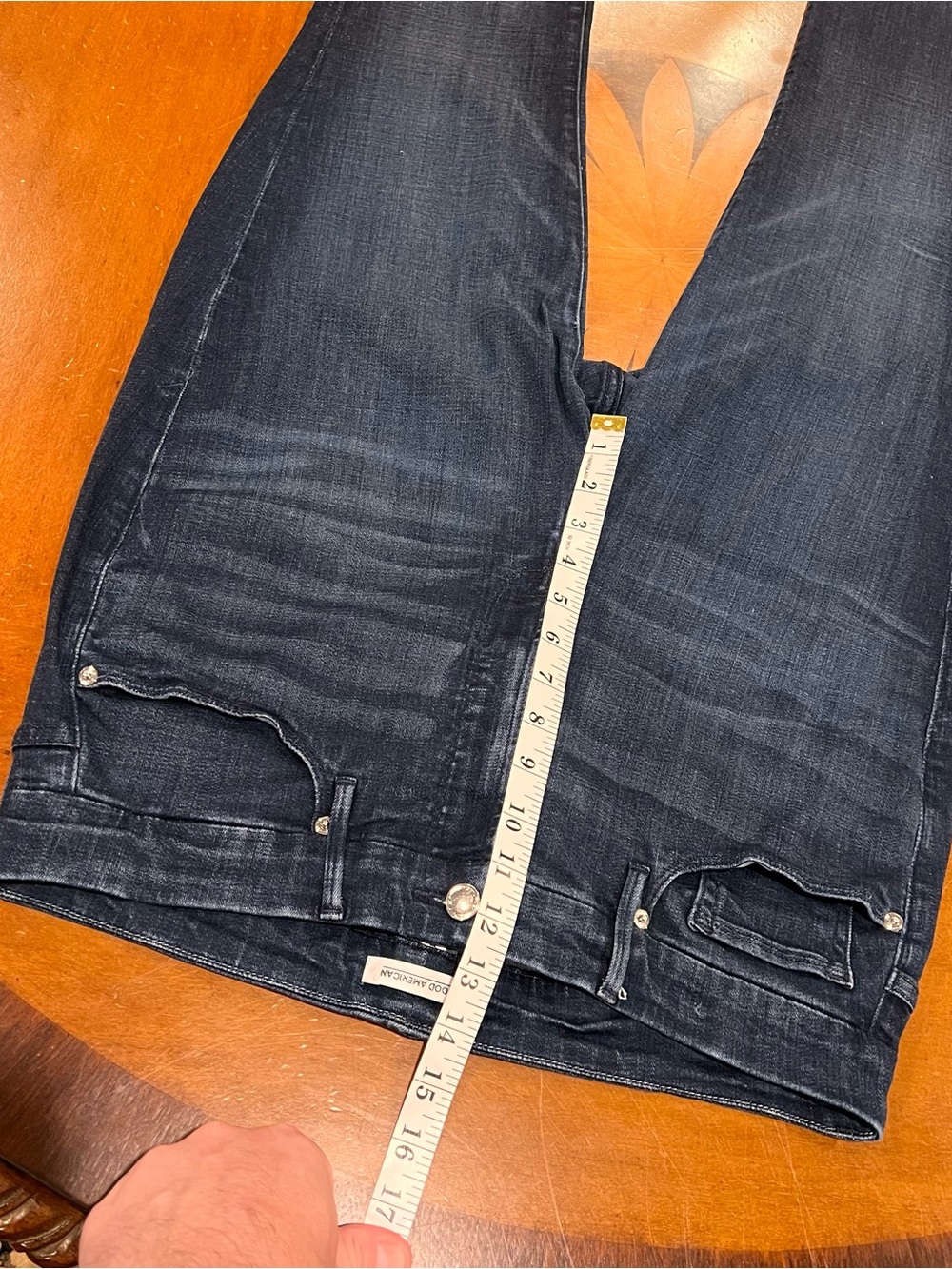 Good American Good Waist Super High Rise Skinny Jeans Medium Blue Wash 16 - Picture 12 of 16